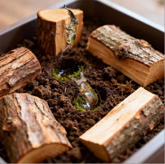 ミヤマクワガタ産卵セット